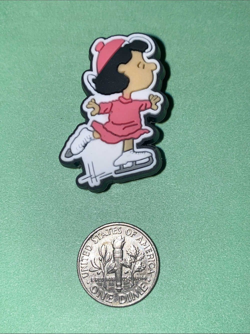 (10 for $15) Lucy Skating Snoopy Peanuts Crocs Shoe Charms
